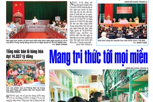 Báo Sơn La, Thứ 5 ngày 1/11/2018
