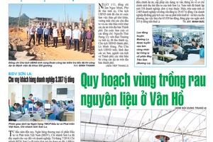 Báo Sơn La, Thứ 6 ngày 2/11/2018