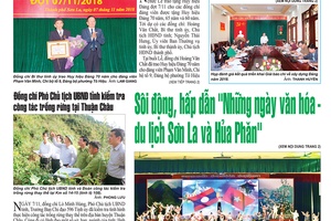 Báo Sơn La, Thứ 5 ngày 8/11/2018