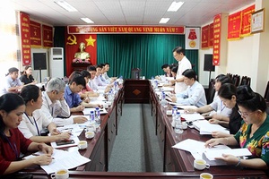 Tổ công tác 1169 của UBND tỉnh làm việc với Sở Văn hóa - Thể thao và Du lịch