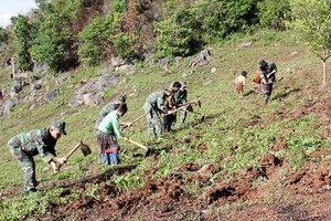 Giữ bình yên nơi biên cương