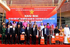 Sôi nổi Ngày hội “Đại đoàn kết toàn dân tộc”