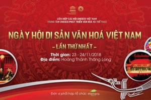 Ngày hội di sản văn hoá Việt Nam sẽ tổ chức tại Hoàng Thành Thăng Long