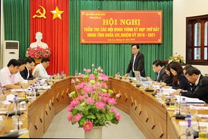 Ban Pháp chế HĐND tỉnh: Thẩm tra các nội dung trình Kỳ họp thứ bảy HĐND tỉnh khóa XIV, nhiệm kỳ 2016 – 2021