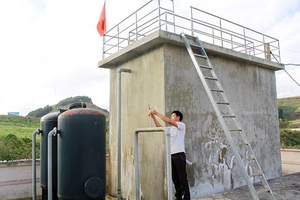 Hiệu quả công trình cấp nước sinh hoạt liên bản xã Vân Hồ