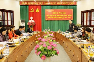 Thẩm tra các nội dung trình Kỳ họp thứ bảy, HĐND tỉnh khóa XIV