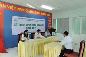 Quy định mới về xét tuyển viên chức