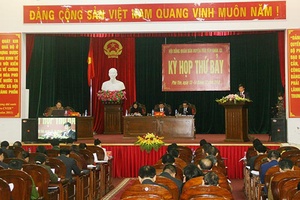 Kỳ họp thứ bảy, HĐND huyện Phù Yên khóa XX, nhiệm kỳ 2016-2021