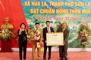 Thành phố: Xã Hua La đạt chuẩn nông thôn mới