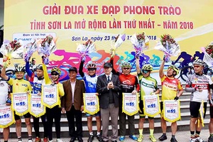 Giải đua xe đạp phong trào tỉnh Sơn La mở rộng lần thứ nhất năm 2018