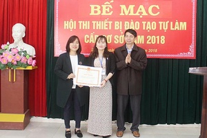 Trường Cao đẳng Nông lâm Sơn La: Hội thi thiết bị đào tạo tự làm cấp cơ sở năm 2018