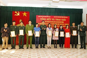 Tổng kết và trao giải cuộc thi tìm hiểu về biên giới và bộ đội biên phòng 