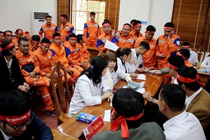Công ty Điện lực Sơn La: Ngày hội hiến máu nhân đạo "Tuần lễ hồng EVN"