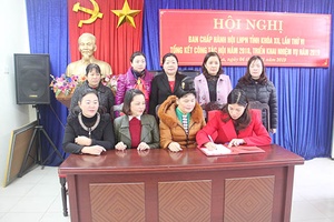 Hội Liên hiệp Phụ nữ tỉnh Sơn La: Hội nghị lần thứ VI, Ban Chấp hành khóa XII