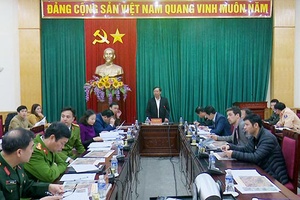 Họp rà soát tiến độ chuẩn bị tổ chức Giải Marathon đường mòn Việt Nam năm 2019