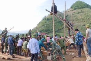 Trung đoàn 754: Giúp huyện Mộc Châu gần 2.000 ngày công khắc phục hậu quả thiên tai