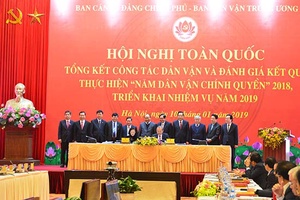 Công tác dân vận phải hướng tới mục tiêu nâng cao đời sống vật chất, tinh thần cho nhân dân