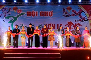 Khai mạc Hội chợ Xuân Kỷ Hợi Sơn La 2019