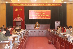 Hội nghị triển khai thi hành Luật Lâm nghiệp