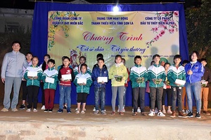 Trung tâm Hoạt động thanh thiếu niên: Chương trình “Tết sẻ chia - Tết yêu thương"