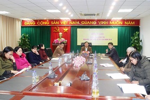 Hội nghị trực tuyến toàn quốc triển khai công tác văn hóa, thể thao và du lịch năm 2019