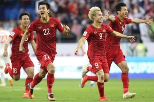 Hát tiếp khúc quân hành, Việt Nam vào tứ kết Asian Cup