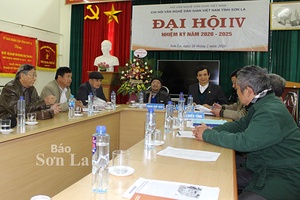 Chi hội Văn nghệ dân gian tỉnh Sơn La: Đại hội lần thứ IV, nhiệm kỳ 2020-2025