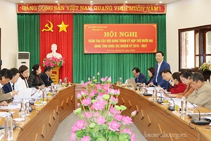 Ban Kinh tế - Ngân sách HĐND tỉnh: Thẩm tra các nội dung trình Kỳ họp thứ mười hai HĐND tỉnh khóa XIV