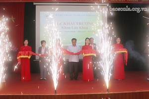 Bệnh viện Y dược cổ truyền Sơn La: Khai trương Khoa Lão khoa
