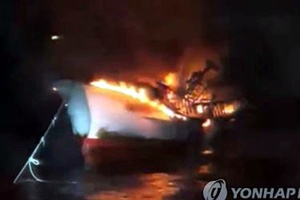 5 thuyền viên là công dân Việt Nam mất tích ngoài khơi đảo Udo, Hàn Quốc