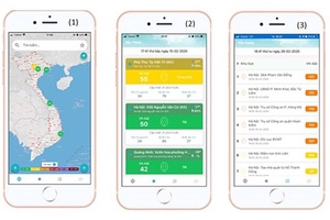 Chính thức triển khai ứng dụng về chất lượng không khí