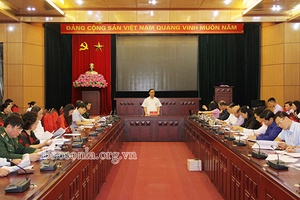 Họp triển khai công tác phòng, chống dịch COVID-19