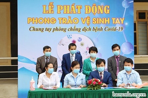 Bệnh viện Y dược cổ truyền Sơn La: Lễ phát động phong trào vệ sinh tay