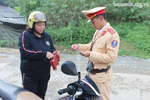 Vân Hồ tăng cường đảm bảo trật tự an toàn giao thông