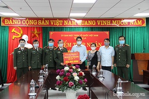 Công an tỉnh:  Ủng hộ 850 triệu đồng cho Quỹ phòng, chống dịch COVID-19