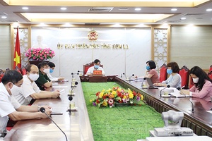 Hội nghị trực tuyến phòng, chống dịch bệnh COVID-19