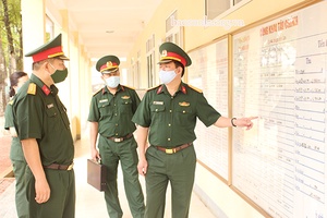 Bộ Tư lệnh Quân khu II: Kiểm tra toàn diện công tác quân sự, quốc phòng của Bộ CHQS tỉnh Sơn La