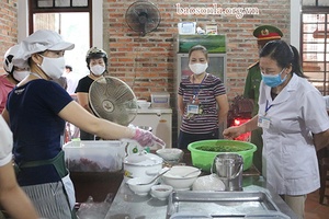 Mai Sơn tăng cường công tác bảo đảm an toàn thực phẩm