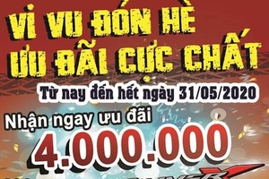 CÔNG TY TNHH HÙNG MẠNH ƯU ĐÃI “CỰC KHỦNG” DÀNH CHO KHÁCH HÀNG MUA XE WINNER X
