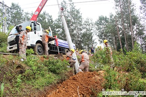 Công ty Điện lực Sơn La: Diễn tập an toàn, xử lý sự cố trong phòng chống thiên tai và tìm kiếm cứu nạn cấp công ty năm 2020