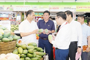 Đồng chí Phó Chủ tịch UBND tỉnh làm việc với một số cơ quan, đơn vị về kết nối, xúc tiến thương mại tiêu thụ nông sản