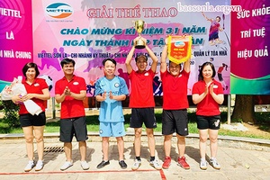 Viettel Sơn La: Giải thể thao Chào mừng kỷ niệm 31 năm ngày thành lập