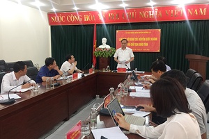 Đồng chí Phó Chủ tịch UBND tỉnh làm việc tại huyện Mường La
