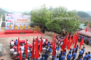 Ra quân chiến dịch thanh niên tình nguyện hè năm 2020