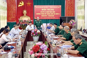 Hội nghị sơ kết 1 năm thực hiện chương trình kết nghĩa giữa Hội CCB tỉnh Sơn La và Làng Hữu nghị Việt Nam