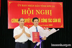 Hội nghị công bố quyết định về công tác cán bộ