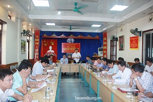 Hội nghị đánh giá thực trạng công tác quản lý vận tải đường thủy nội địa trên địa bàn tỉnh
