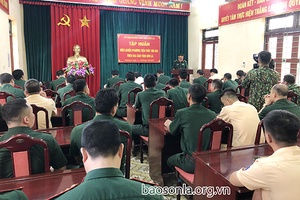 Bộ CHQS tỉnh: Tập huấn nâng cao điều khiển phương tiện thủy nội địa trên địa bàn tỉnh Sơn La năm 2020