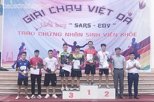 700 vận động viên tham gia giải chạy việt dã thổi bay “SARS – COVID” 