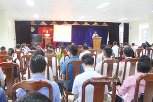 Tập huấn nghiệp vụ cho cán bộ Ủy ban kiểm tra Hội Nông dân các cấp